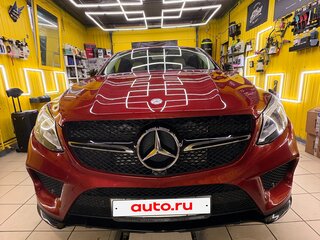 2017 Mercedes-Benz GLE Coupe 350 d I (C292), красный, 3890000 рублей, вид 5
