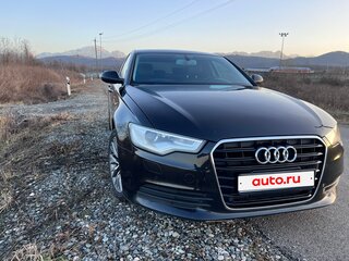 2012 Audi A6 IV (C7), чёрный, 1200000 рублей, вид 2