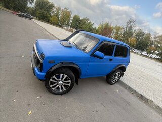 2005 Lada (ВАЗ) 2121 (4x4) I Рестайлинг, синий, 430000 рублей, вид 5