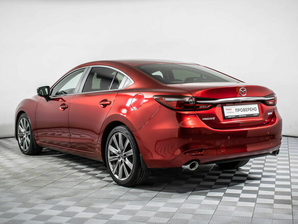 2018 Mazda 6 III (GJ) Рестайлинг 2, красный, 2333000 рублей - вид 6