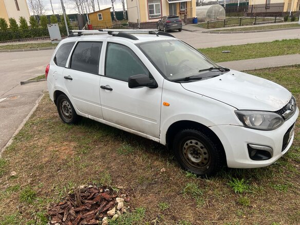2014 Lada (ВАЗ) Kalina II, белый, 360000 рублей - вид 2