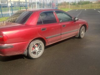 1999 Mitsubishi Carisma I Рестайлинг, красный, 265000 рублей, вид 4