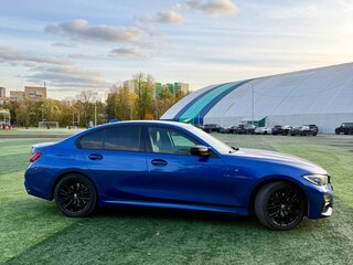 2021 BMW 3 серии 320d xDrive VII (G2x), синий, 3720000 рублей, вид 3