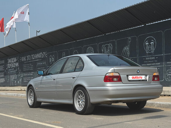 2002 BMW 5 серии 530i IV (E39) Рестайлинг, серый, 1200000 рублей - вид 6