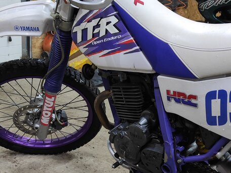 1993 Yamaha TT250R, белый, 280000 рублей, вид 2