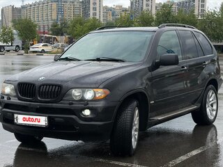 2004 BMW X5 3.0d I (E53) Рестайлинг, чёрный, 1200000 рублей, вид 4