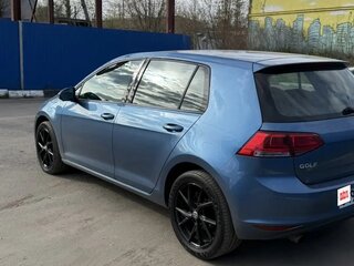 2013 Volkswagen Golf VII, голубой, 1050000 рублей, вид 4