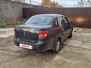 2012 Lada (ВАЗ) Granta I, чёрный, 190000 рублей, вид 3