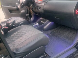 2013 Nissan Tiida I Рестайлинг, чёрный, 730000 рублей, вид 5