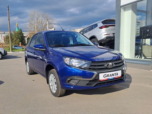 2026 Lada (ВАЗ) Granta I Рестайлинг, синий - вид 6
