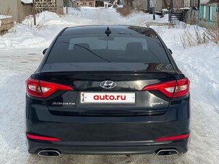 2015 Hyundai Sonata VII (LF), чёрный, 1300000 рублей, вид 3