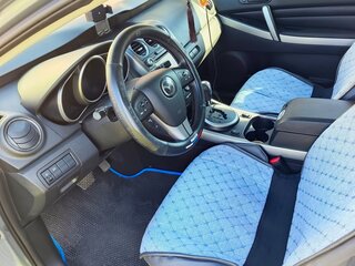 2011 Mazda CX-7 I Рестайлинг, серебристый, 1350000 рублей, вид 5