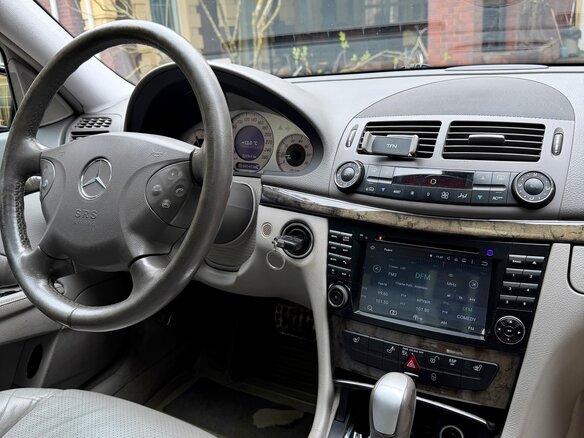 2004 Mercedes-Benz E-Класс 320 III (W211, S211), чёрный, 1400000 рублей - вид 14