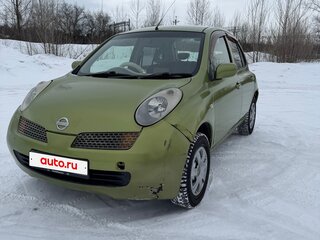 2003 Nissan March III (K12), зелёный, 240000 рублей, вид 1