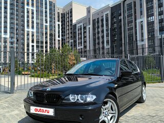 2002 BMW 3 серии 320i IV (E46) Рестайлинг, чёрный, 1120000 рублей, вид 1