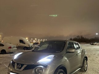 2017 Nissan Juke I Рестайлинг, серебристый, 1400000 рублей, вид 1