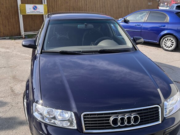 2002 Audi A4 II (B6), синий, 570000 рублей - вид 2