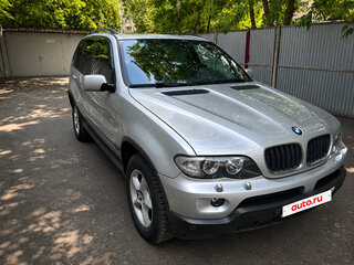 2004 BMW X5 3.0i I (E53) Рестайлинг, серебристый, 1190000 рублей, вид 2