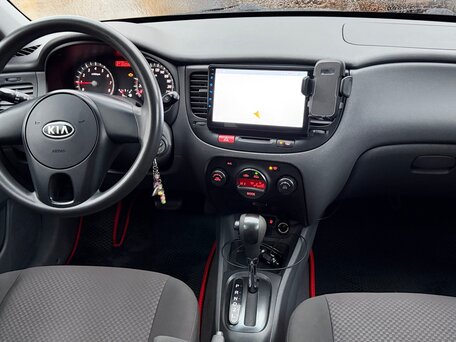2010 Kia Rio II Рестайлинг, красный, 349000 рублей, вид 5