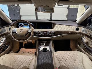 2016 Mercedes-Benz Maybach S-Класс 500 I (X222), синий, 3999999 рублей, вид 2