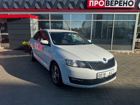2019 Skoda Rapid I Рестайлинг, белый, 1349900 рублей - вид 1