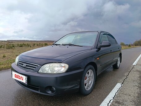 2009 Kia Spectra I Рестайлинг 2, чёрный, 270000 рублей, вид 1