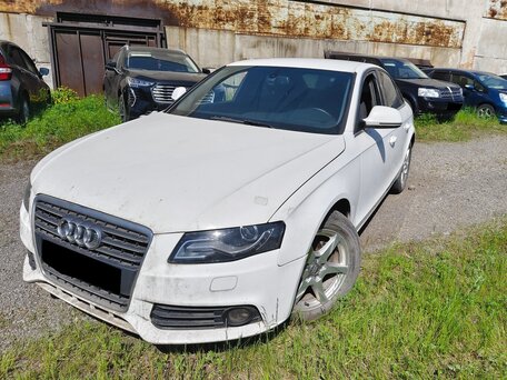 2009 Audi A4 IV (B8), белый, 652000 рублей, вид 3