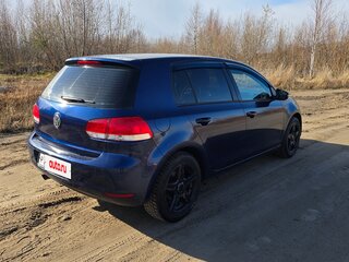 2011 Volkswagen Golf VI, синий, 610000 рублей, вид 3