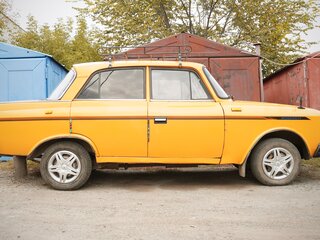 1986 Иж Москвич-412 ИЭ, оранжевый, 75000 рублей, вид 3