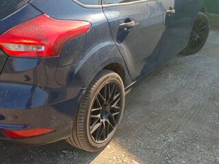 2016 Ford Focus III Рестайлинг, синий, 1150000 рублей, вид 3