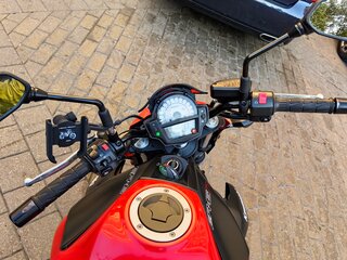 2013 Kawasaki ER-6N, красный, 415000 рублей, вид 5