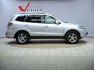 2008 Hyundai Santa Fe II, серебристый, 650000 рублей, вид 4
