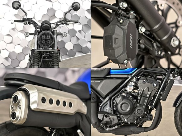 2025 Honda CL 500, синий - вид 9