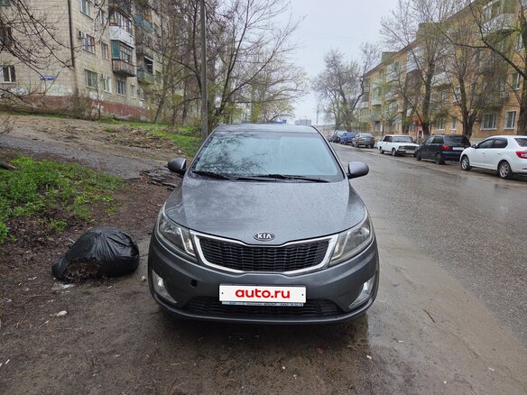 2012 Kia Rio III, серый, 650000 рублей
