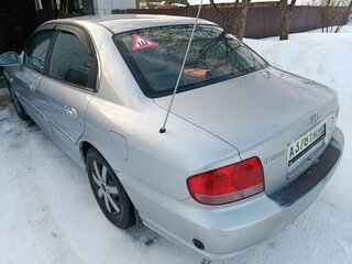 2008 Hyundai Sonata ТагАЗ IV (EF) Рестайлинг, серебристый, 549000 рублей, вид 4