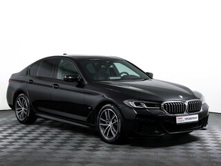 2020 BMW 5 серии 520d xDrive VII (G30/G31/G38) Рестайлинг, чёрный, 4723000 рублей, вид 3