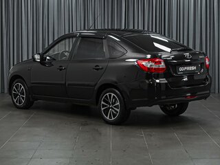 2017 Lada (ВАЗ) Granta I, чёрный, 564000 рублей, вид 2