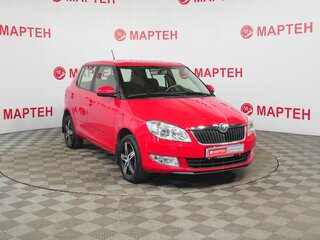 2013 Skoda Fabia II Рестайлинг, красный, 599000 рублей, вид 3