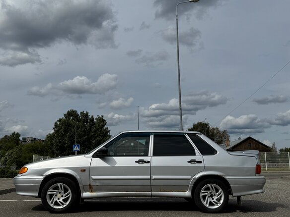2010 Lada (ВАЗ) 2115, серебристый, 130000 рублей - вид 6