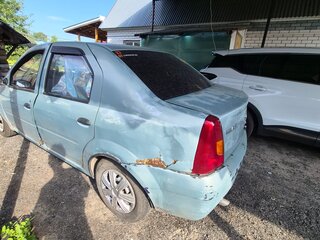 2006 Renault Logan I, зелёный, 100000 рублей, вид 5