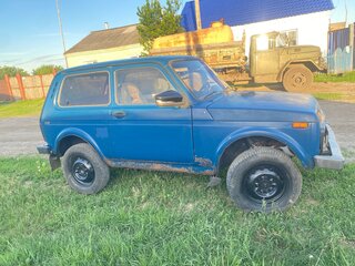 2005 Lada (ВАЗ) 2121 (4x4) I Рестайлинг, синий, 235000 рублей, вид 2