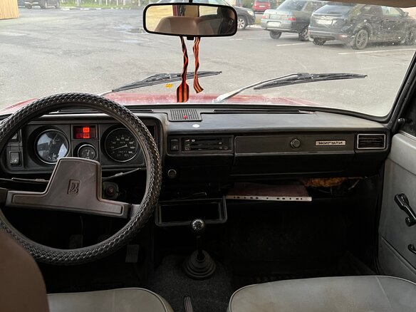 1990 Lada (ВАЗ) 2105, красный, 140000 рублей - вид 5