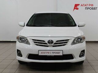 2012 Toyota Corolla X (E140, E150) Рестайлинг, белый, 1150000 рублей, вид 2