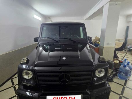 2010 Mercedes-Benz G-Класс AMG 55 AMG I (W463) Рестайлинг, чёрный, 3500000 рублей, вид 2