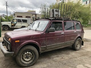 2006 Lada (ВАЗ) 2131 (4x4) I, красный, 250000 рублей, вид 2