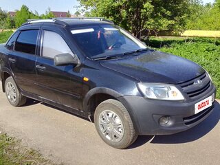 2012 Lada (ВАЗ) Granta I, чёрный, 200000 рублей, вид 2