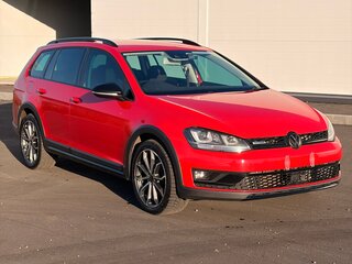 2015 Volkswagen Golf Alltrack VII, красный, 1620000 рублей, вид 4