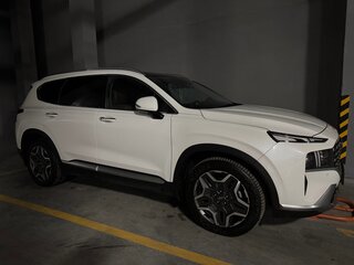 2023 Hyundai Santa Fe IV Рестайлинг, белый, 3000000 рублей, вид 1
