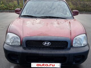 2003 Hyundai Santa Fe I, пурпурный, 369000 рублей, вид 4