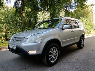 2003 Honda CR-V II, серебристый, 490000 рублей, вид 3